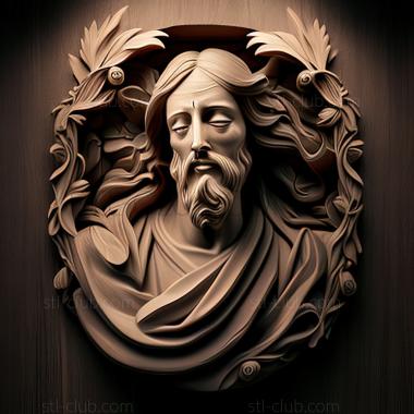 3D model st jesus (STL)